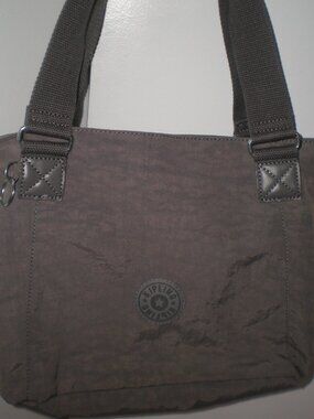 Kipling Gray Tote Shoulder Bag (no monkey)
